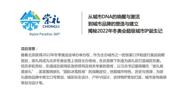 崇礼城市品牌战略设计图片素材