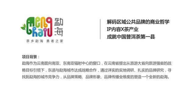 勐海城市品牌战略设计图片素材